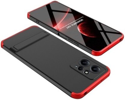 MatteSmoke Back Cover for Redmi Note 12 4G(Red, Camera Bump Protector, Pack of: 1)