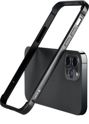 RAEGR Bumper Case for Apple iPhone 12 Pro Max(Black, Pack of: 1)