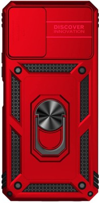 Firstchoice Bumper Case for Vivo Y36(Red, Shock Proof, Pack of: 1)