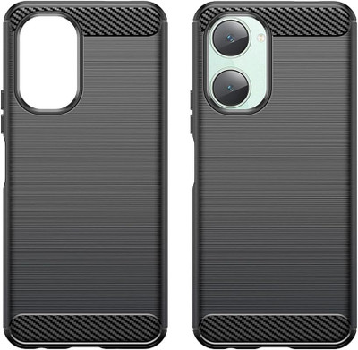 Elica Bumper Case for Vivo Y03 / iQOO Z9 Lite 5G(Black, Shock Proof, Silicon, Pack of: 1)