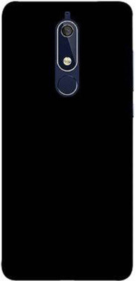 WAREVA Front & Back Case for NOKIA 5.1(Black, Dual Protection, Pack of: 1)