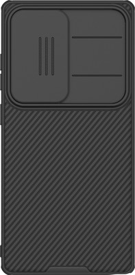 Nillkin Bumper Case for Samsung Galaxy S25 Ultra 5G, CamShield Pro Back Case(Black, Camera Bump Protector, Pack of: 1)
