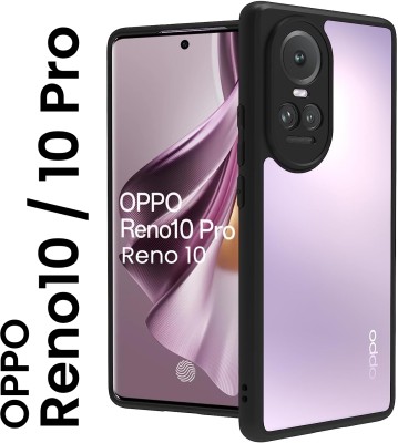 WAREVA Bumper Case for OPPO Reno10 Pro, OPPO Reno10(Red, Shock Proof, Pack of: 1)