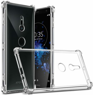 Elica Back Cover for Sony Xperia XZ2 Dual(Transparent, Grip Case, Silicon, Pack of: 1)