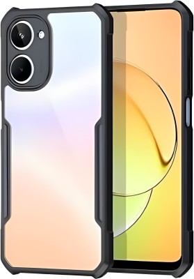 Sarju Bumper Case for iQOO Z9 Lite 5G, Vivo Y28S 5G, Vivo T3 Lite 5G, Vivo Y18 4G, Vivo Y18e 4G, Vivo Y28e(Black, Transparent, Shock Proof, Pack of: 1)