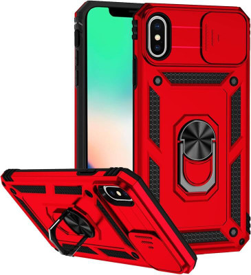 Helix Bumper Case for Apple iPhone XS Max(Red, Ring Case, Pack of: 1)