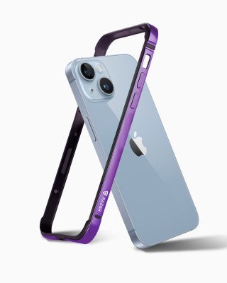 RAEGR Bumper Case for Apple iPhone 15 Plus (6.7-Inch) 2023(Purple, Pack of: 1)