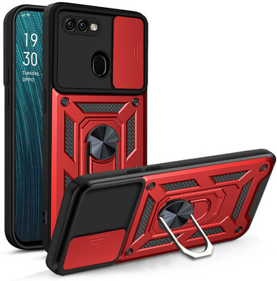 Elica Back Cover for Oppo F9 / F9 Pro / A5 / A5s /A7(Red, Hard Case, Pack of: 1)