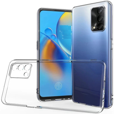 Phone Care Bumper Case for OPPO A74 5G(Transparent, White, Grip Case, Pack of: 1)