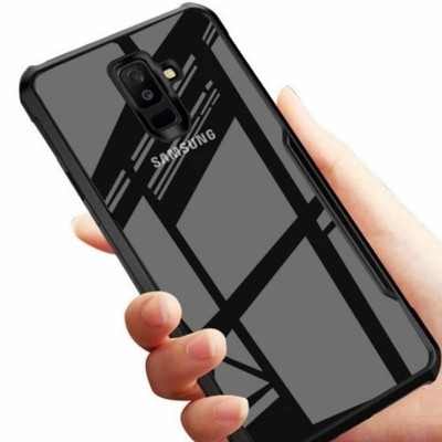 FITSMART Back Cover for Samsung Galaxy J6(Black, Shock Proof, Pack of: 1)