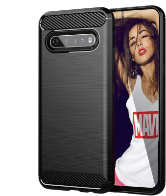 Helix Bumper Case for LG V60 ThinQ 5G(Black, Flexible, Silicon, Pack of: 1)