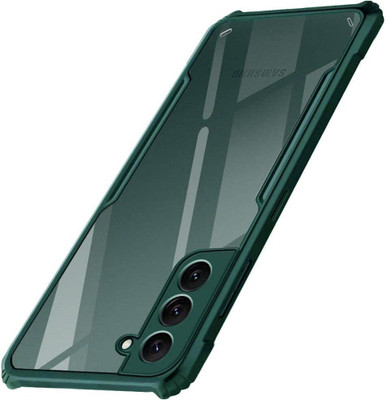 WOW Imagine Bumper Case for Samsung Galaxy S22 Plus 5G 360 Degree Camera Protection | Transparent Hybrid(Green, Camera Bump Protector, Pack of: 1)