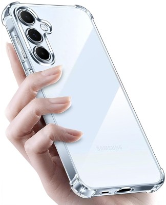 CONNECTPOINT Bumper Case for Samsung Galaxy M55 5G / F55 5G(Transparent, Grip Case, Silicon, Pack of: 1)