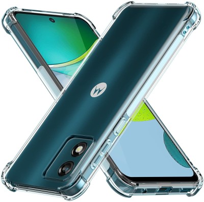 LIKEDESIGN Bumper Case for MOTOROLA MOTO E13, MOTOROLA E13, MOTO E13(Transparent, Shock Proof, Silicon, Pack of: 1)