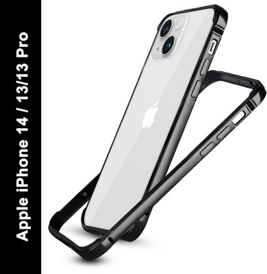 RAEGR Bumper Case for Apple iPhone 14, iPhone 13, iPhone 13 Pro(Black, Pack of: 1)