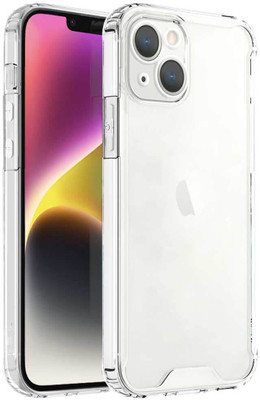 WOW Imagine Bumper Case for Apple iPhone 14 |Non-Yellowing Ultra Slim Back Cover|Drop & Camera Protection(Transparent, Shock Proof, Pack of: 1)