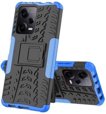 CONNECTPOINT Bumper Case for Redmi Note 12 Pro 5G(Blue, Shock Proof, Pack of: 1)