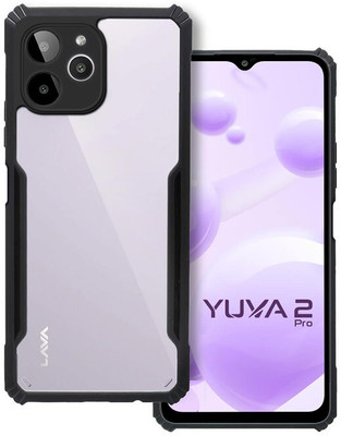 EFILMART Bumper Case for Lava Yuva 2 Pro(Black, Shock Proof, Pack of: 1)