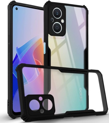 KING COVERS Bumper Case for Oppo-F21 Pro (5G), Eagle Back Cover Camera Protection Edge 360 Degree Protection(Black, Shock Proof, Pack of: 1)