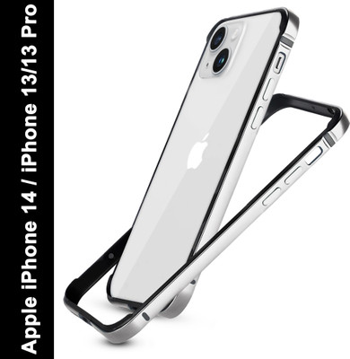 RAEGR Bumper Case for Apple iPhone 14, iPhone 13, iPhone 13 Pro(Silver, Pack of: 1)