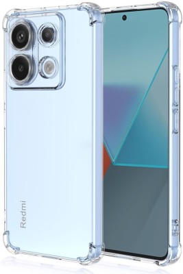 LIKEDESIGN Bumper Case for Redmi Note 13 Pro 5G(Transparent, Shock Proof, Silicon, Pack of: 1)