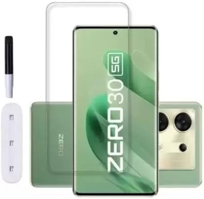 LIKEDESIGN Edge To Edge Tempered Glass for Infinix Zero 30 5G(Pack of 1)