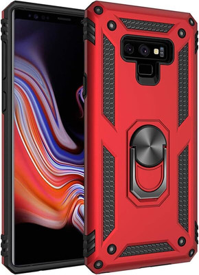 Elica Bumper Case for Samsung Galaxy Note 9(Red, Ring Case, Pack of: 1)