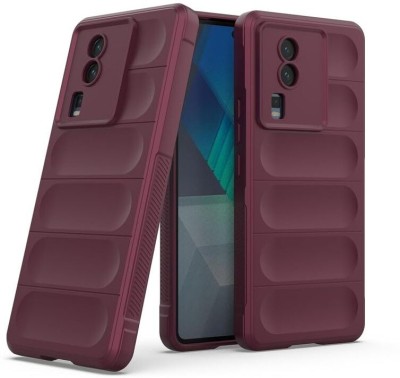 OneLike Bumper Case for vivo iQOO Neo7 Racing 5G(Maroon, Shock Proof, Silicon, Pack of: 1)