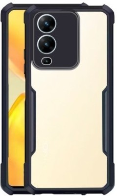 Rlab Back Cover for vivo Y17s 4G(Black, Shock Proof, Pack of: 1)
