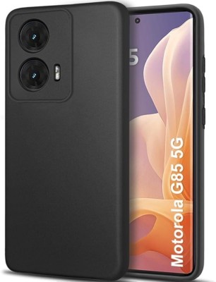 KGL KING Bumper Case for Motorola G85 5G, Moto G85 5G(Black, Camera Bump Protector, Silicon, Pack of: 1)