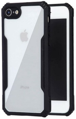 AKSP Bumper Case for Apple iPhone 7/ Apple iPhone SE 2020 /Apple iPhone 8(Black, Transparent, Camera Bump Protector, Pack of: 1)