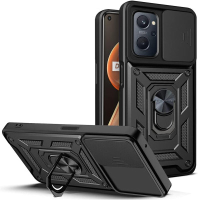 Helix Bumper Case for Realme 9i / Oppo K10 4G(Black, Hard Case, Pack of: 1)