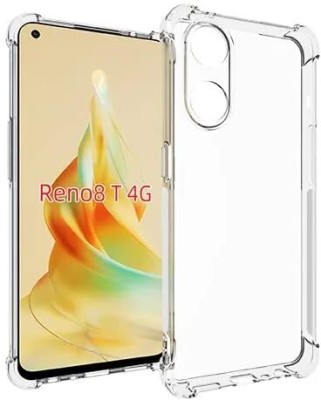 FITSMART Bumper Case for Oppo Reno8 T 5G(Transparent, Shock Proof, Silicon, Pack of: 1)