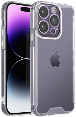 WOW Imagine Bumper Case for Apple iPhone 14 Pro |Non-Yellowing Ultra Slim Back Cover|Drop & Camera Protection(Transparent, Shock Proof, Pack of: 1)