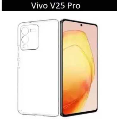 Hyper Bumper Case for Vivo V25 Pro(Transparent, Shock Proof, Silicon, Pack of: 1)