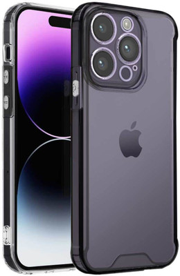 WOW Imagine Bumper Case for Apple iPhone 14 Pro |Non-Yellowing Ultra Slim Back Cover|Drop & Camera Protection(Black, Shock Proof, Pack of: 1)