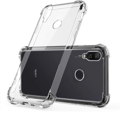 CASE CREATION Bumper Case for Xiaomi Redmi Note 7(Transparent, Dual Protection, Pack of: 1)