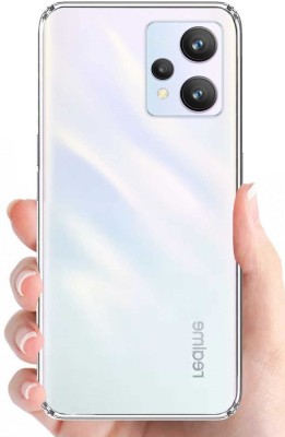 Phone Care Bumper Case for Realme 9(Transparent, White, Grip Case, Pack of: 1)