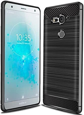 Elica Back Cover for Sony Xperia XZ2 Compact(Black, Grip Case, Silicon)