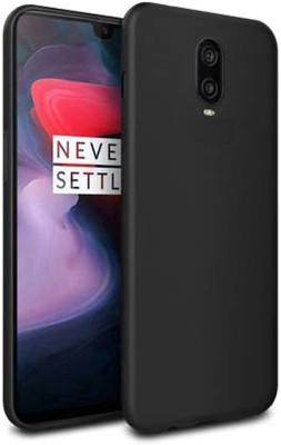 Stunny Pouch for OnePlus 6T(Black, Shock Proof, Silicon, Pack of: 1)