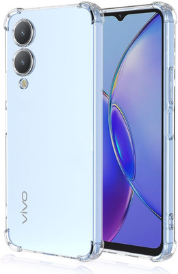PrimeLike Bumper Case for vivo Y28 5G(Transparent, Flexible, Pack of: 1)