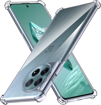 SkyTree Bumper Case for OnePlus 12 5G(Transparent, Shock Proof, Silicon, Pack of: 1)