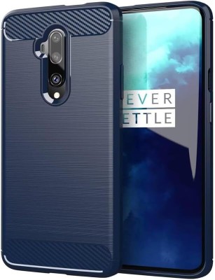 CONNECTPOINT Bumper Case for OnePlus 7T Pro(Blue, Flexible, Pack of: 1)