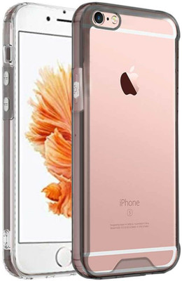WOW Imagine Bumper Case for Apple iPhone 6 | 6s Non-Yellowing Ultra Slim Back Cover| Cushion Drop & Camera Protection(Black, Shock Proof, Pack of: 1)