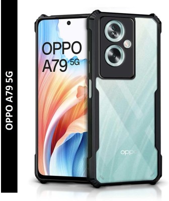 NKCASE Bumper Case for OPPO A79 5G, (IPK)(Transparent, Shock Proof, Pack of: 1)