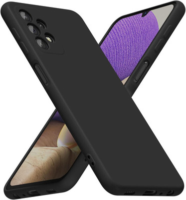 Helix Back Cover for Samsung Galaxy M32 5G / A32 5G(Black, Grip Case, Silicon, Pack of: 1)