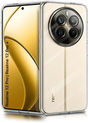 Elica Bumper Case for Realme 12 Pro Plus 5G(Transparent, Shock Proof, Pack of: 1)