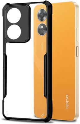 SmartLike Bumper Case for Oppo A78 5G(Black, Shock Proof, Pack of: 1)