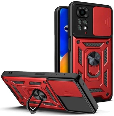 Firstchoice Bumper Case for Xiaomi Redmi Note 11 Pro + 5G(Red, Shock Proof, Pack of: 1)
