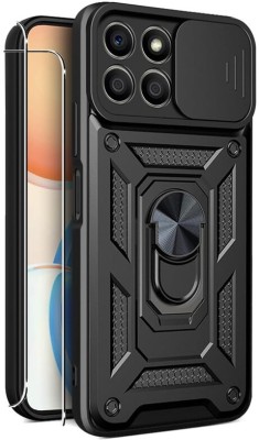 Helix Back Cover for Honor X8a 5G(Black, Shock Proof, Pack of: 1)
